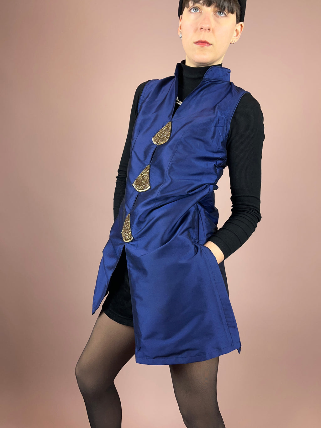 Tunika Silk Blue Gr. 38