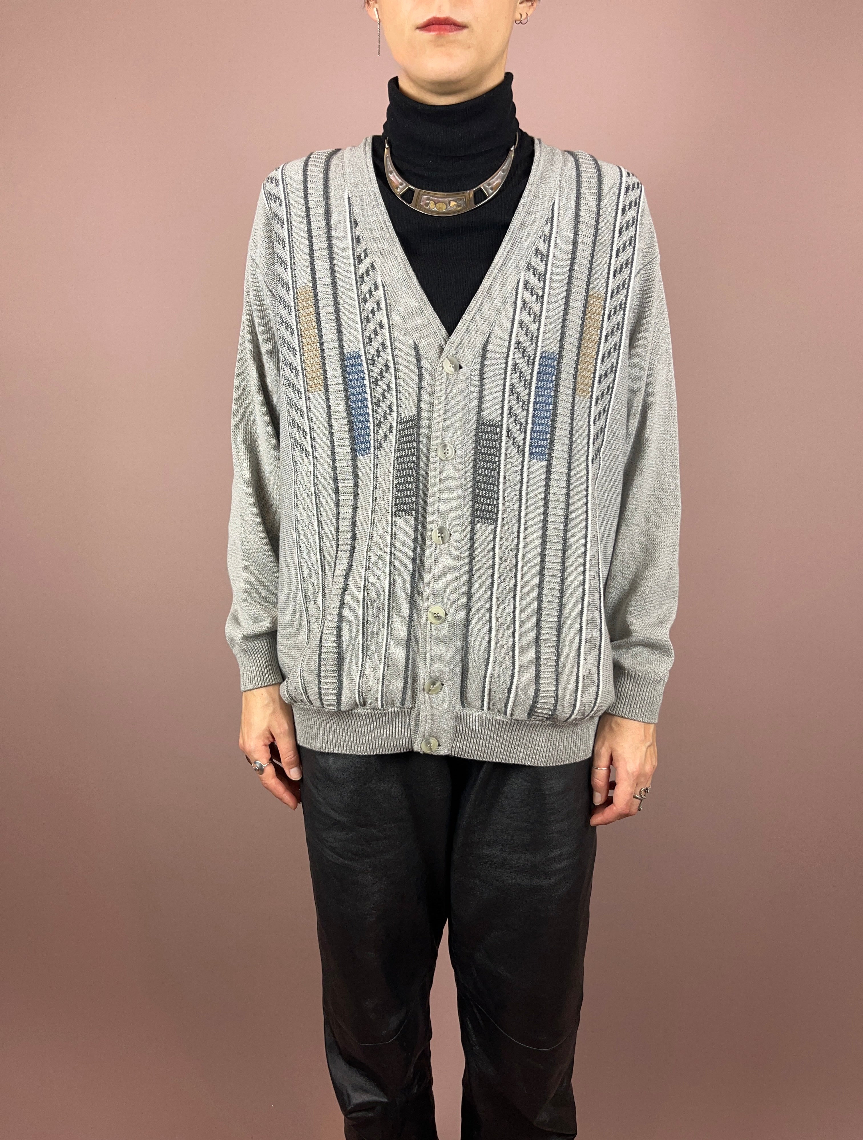 Cardigan Knit Grey Gr. M