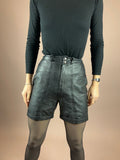 Leathershorts High Waist Gr. 32/34
