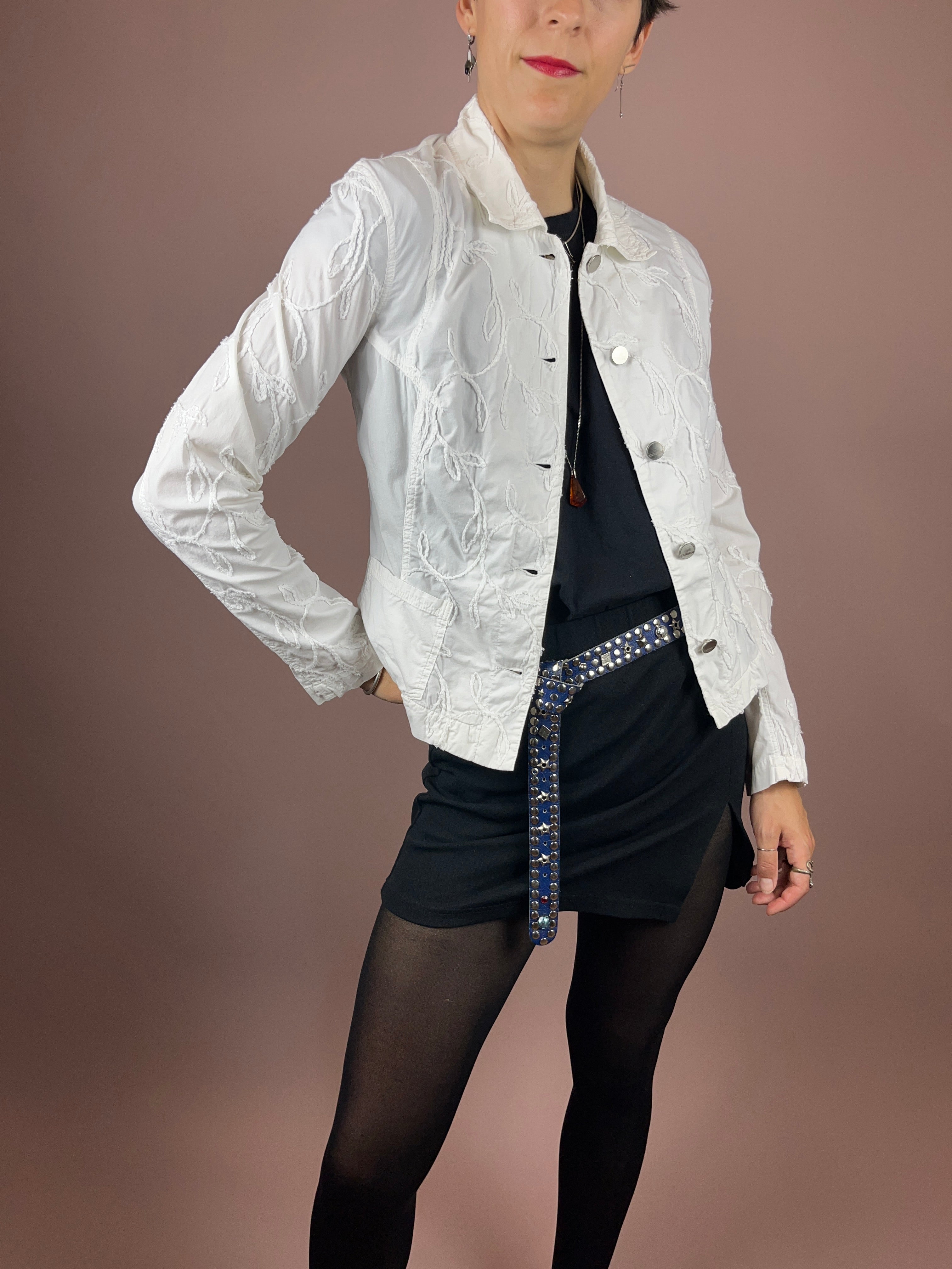 Jacket White Pattern Gr. 36