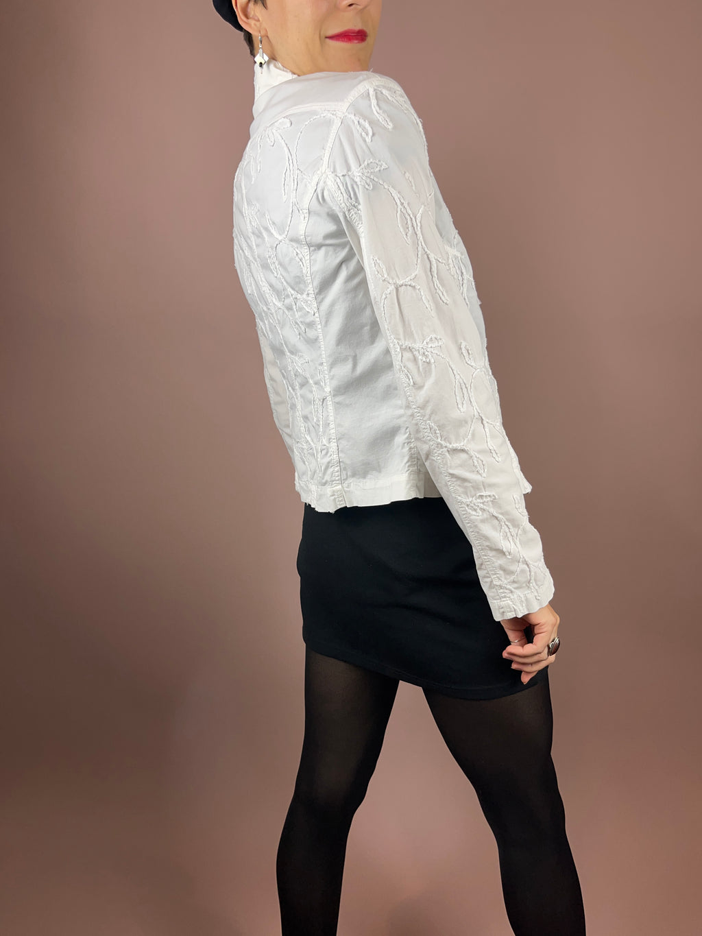 Jacket White Pattern Gr. 36