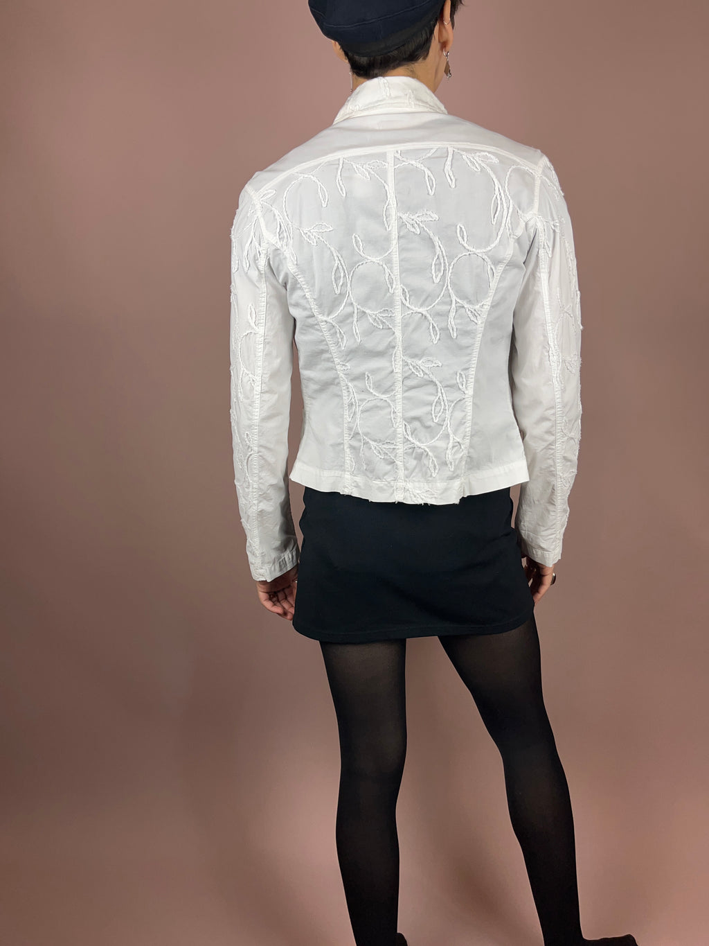 Jacket White Pattern Gr. 36