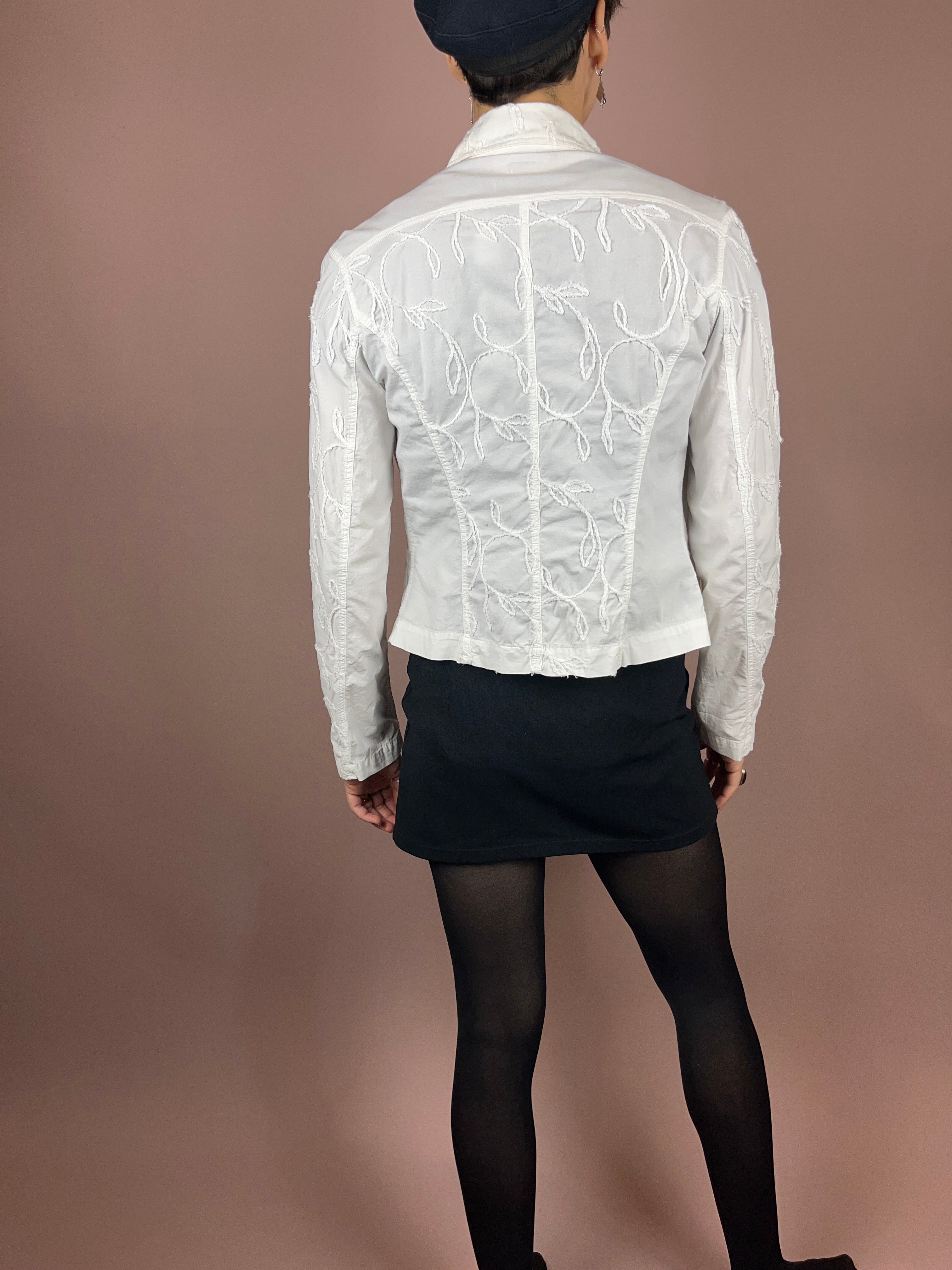 Jacket White Pattern Gr. 36