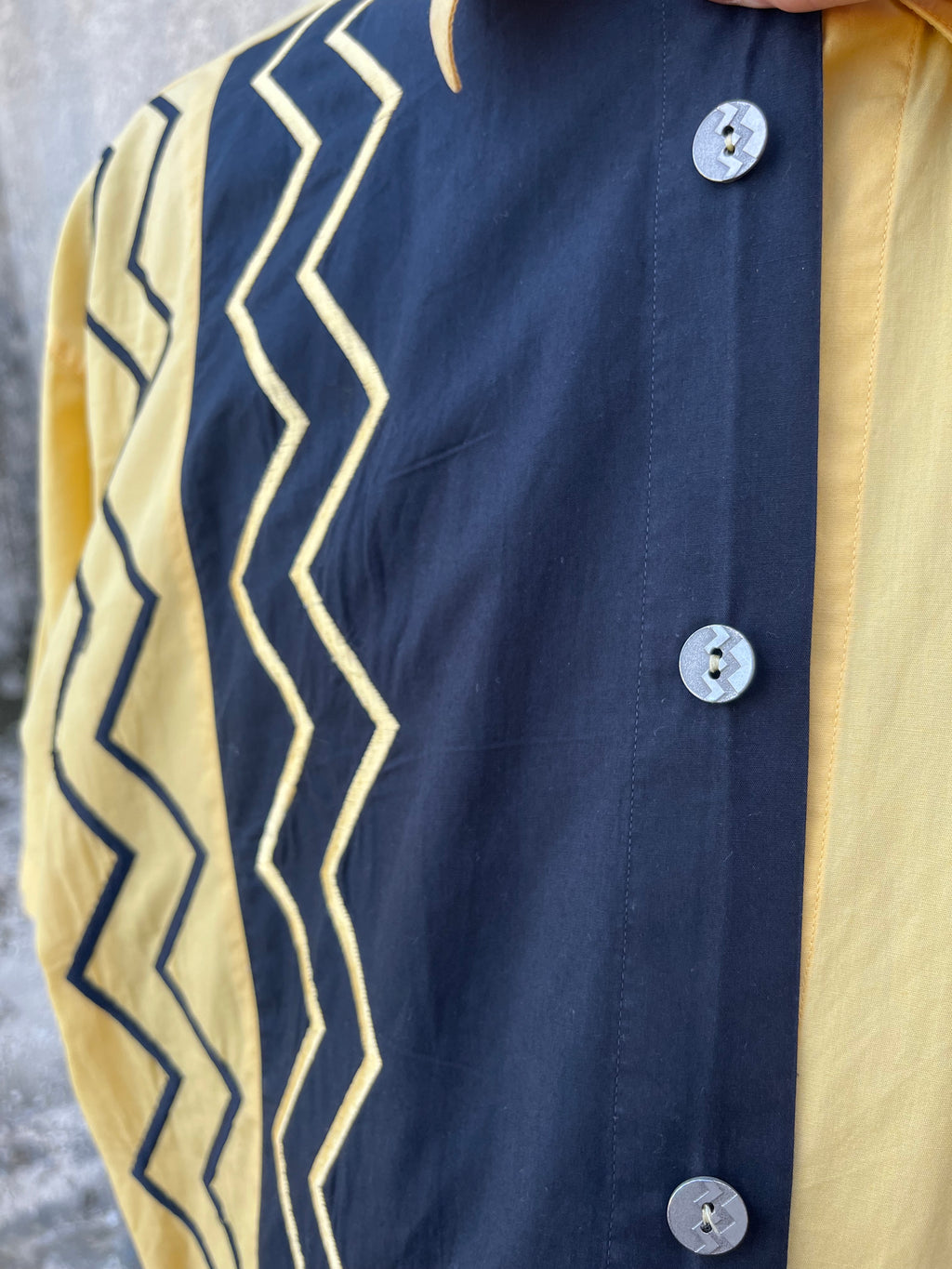 Shirt Wide Fit Yellow Gr. XL