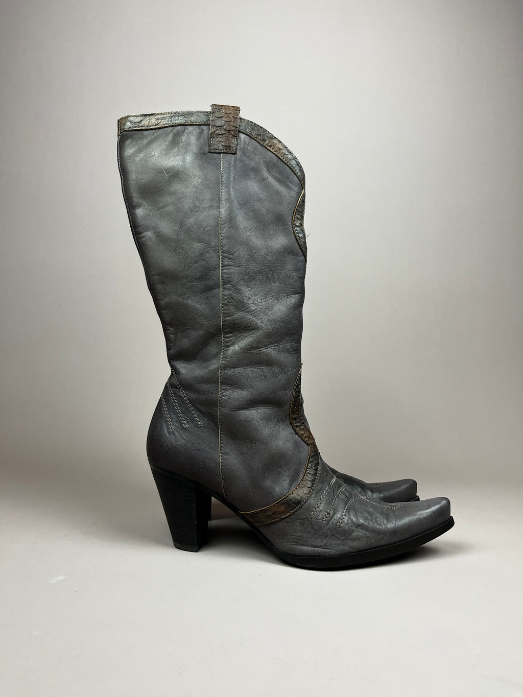 Cowboy Boots Violet Gr. 38