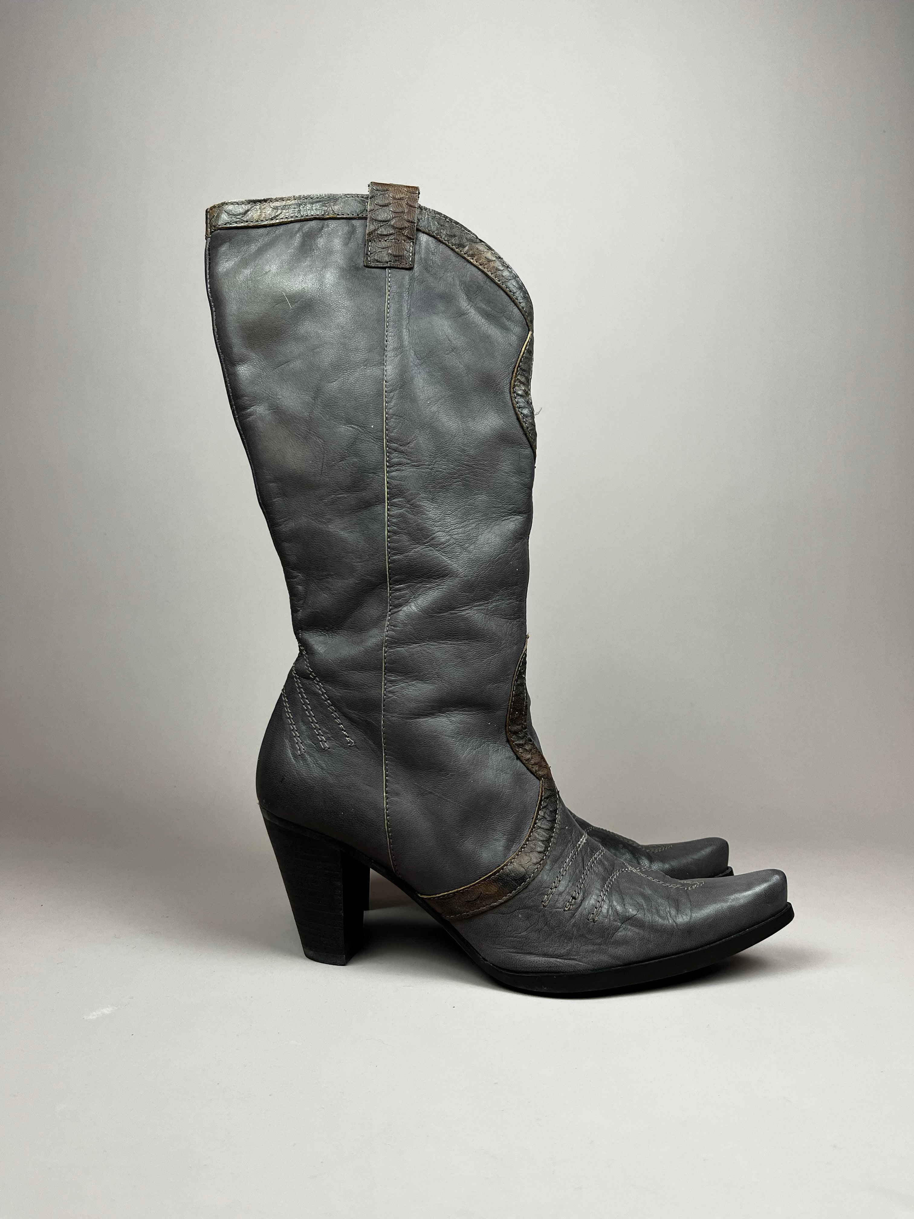 Cowboy Boots Violet Gr. 38