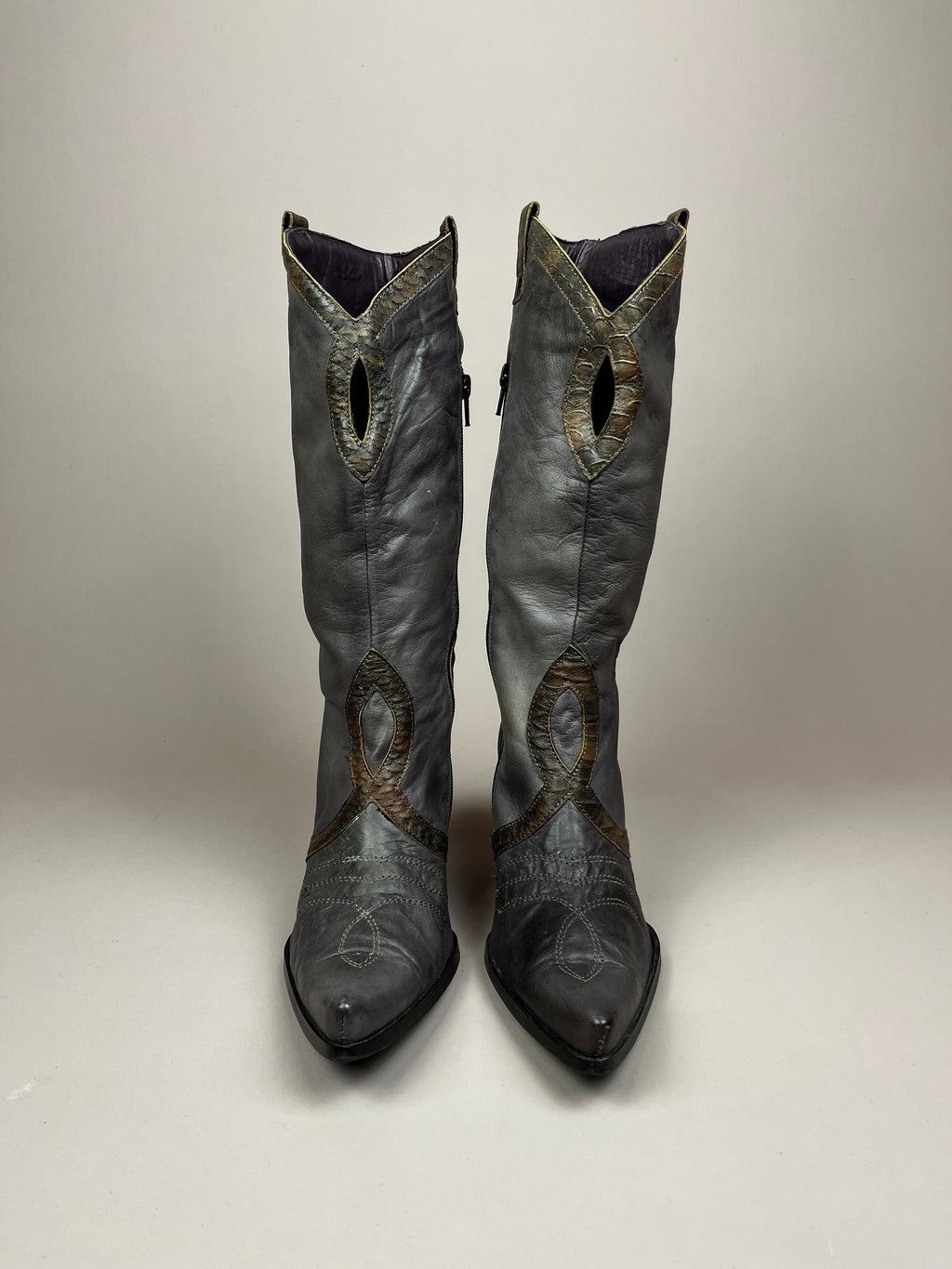 Cowboy Boots Violet Gr. 38