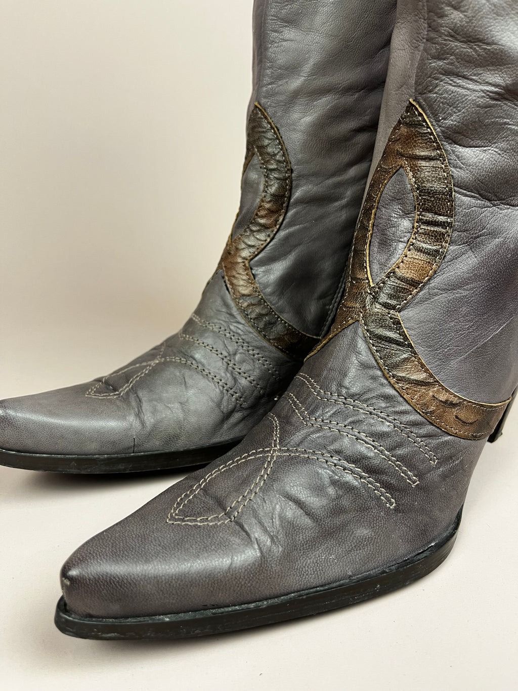 Cowboy Boots Violet Gr. 38