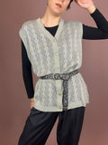 Knit Vest Grey Gr. M