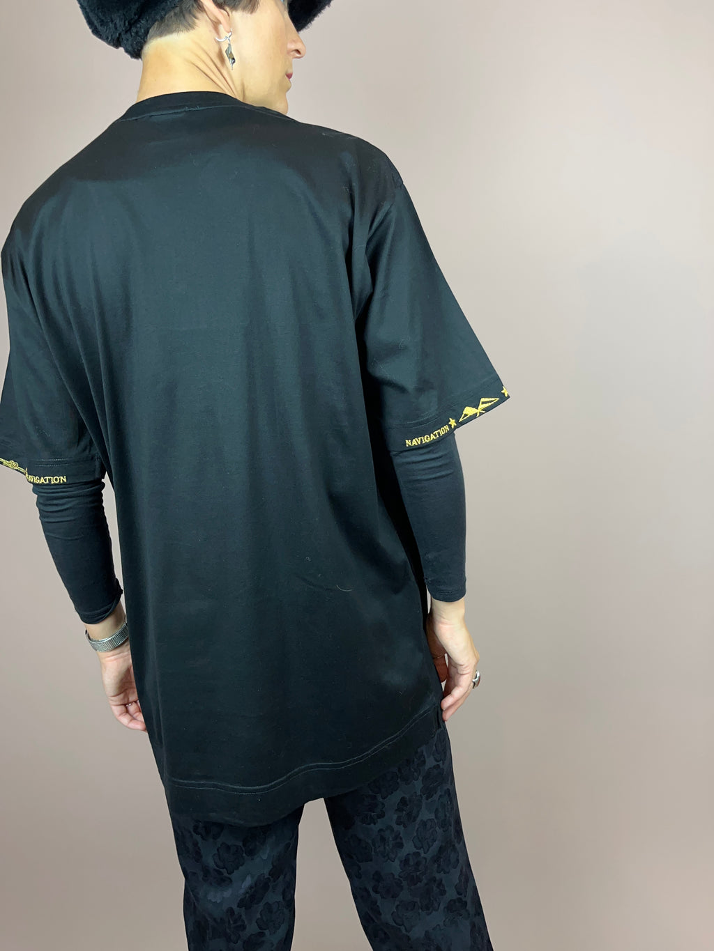 Tshirt Black Navigation Gr. M