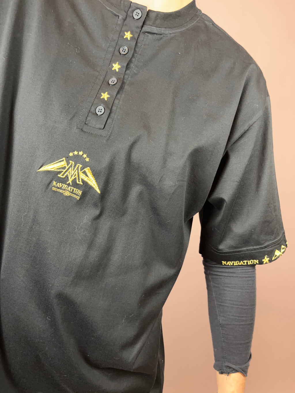 Tshirt Black Navigation Gr. M