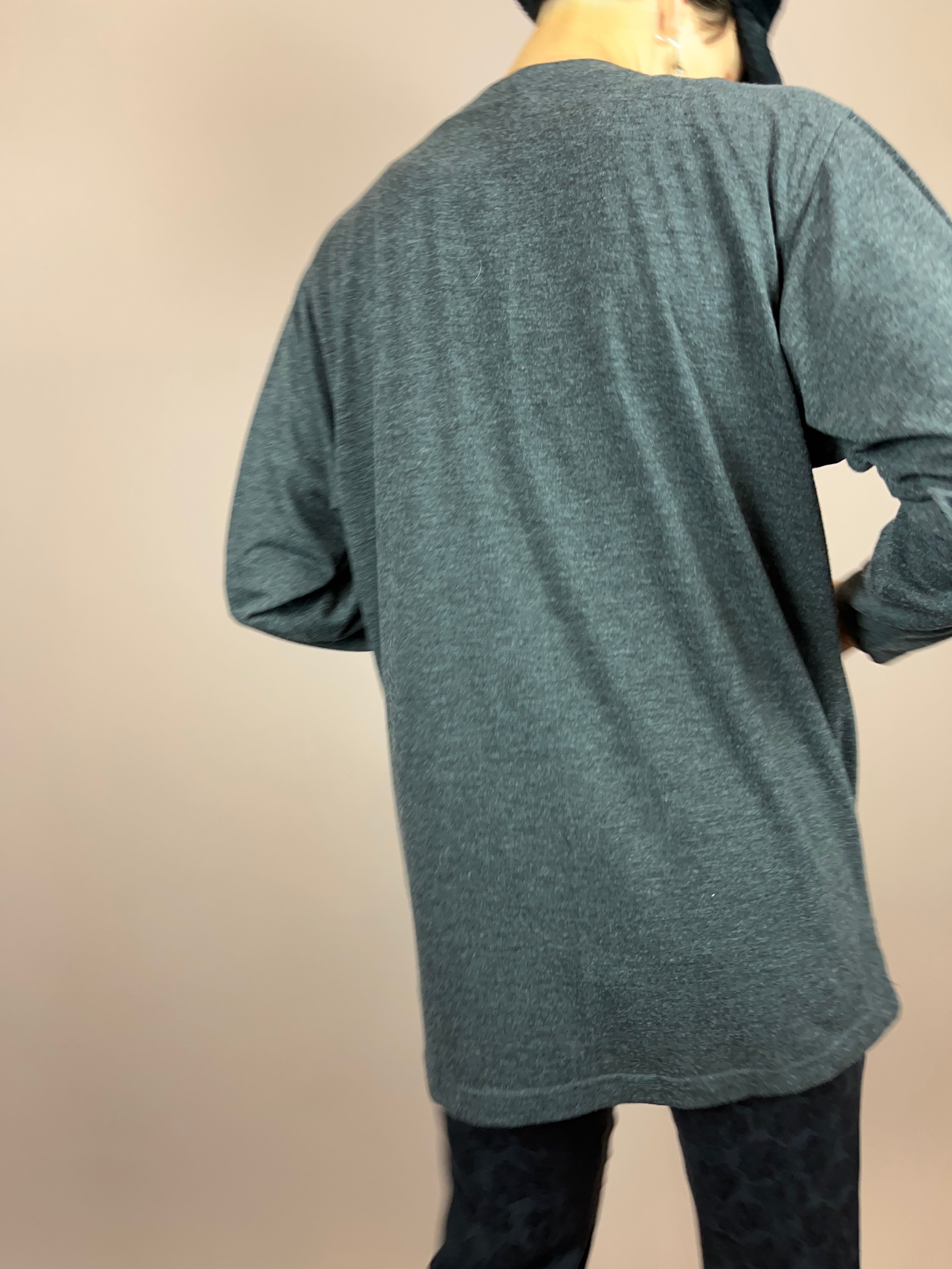 Sweatshirt Grey Embroidered Gr. 38