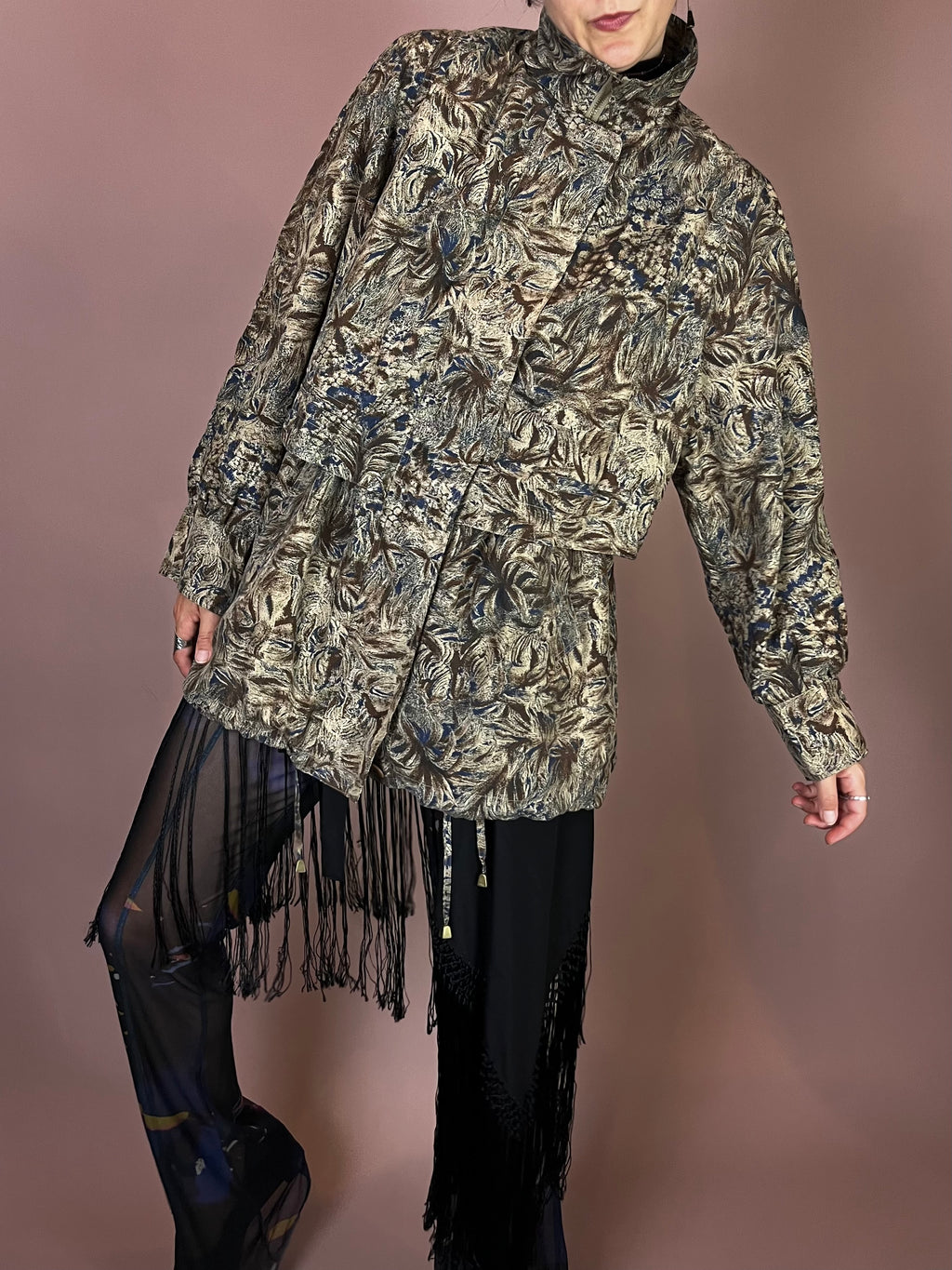 Seidenjacke Parkastyle Peter Hahn Gr. 44