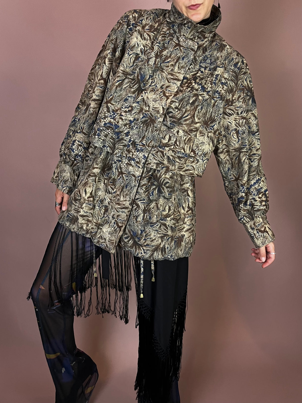 Seidenjacke Parkastyle Peter Hahn Gr. 44