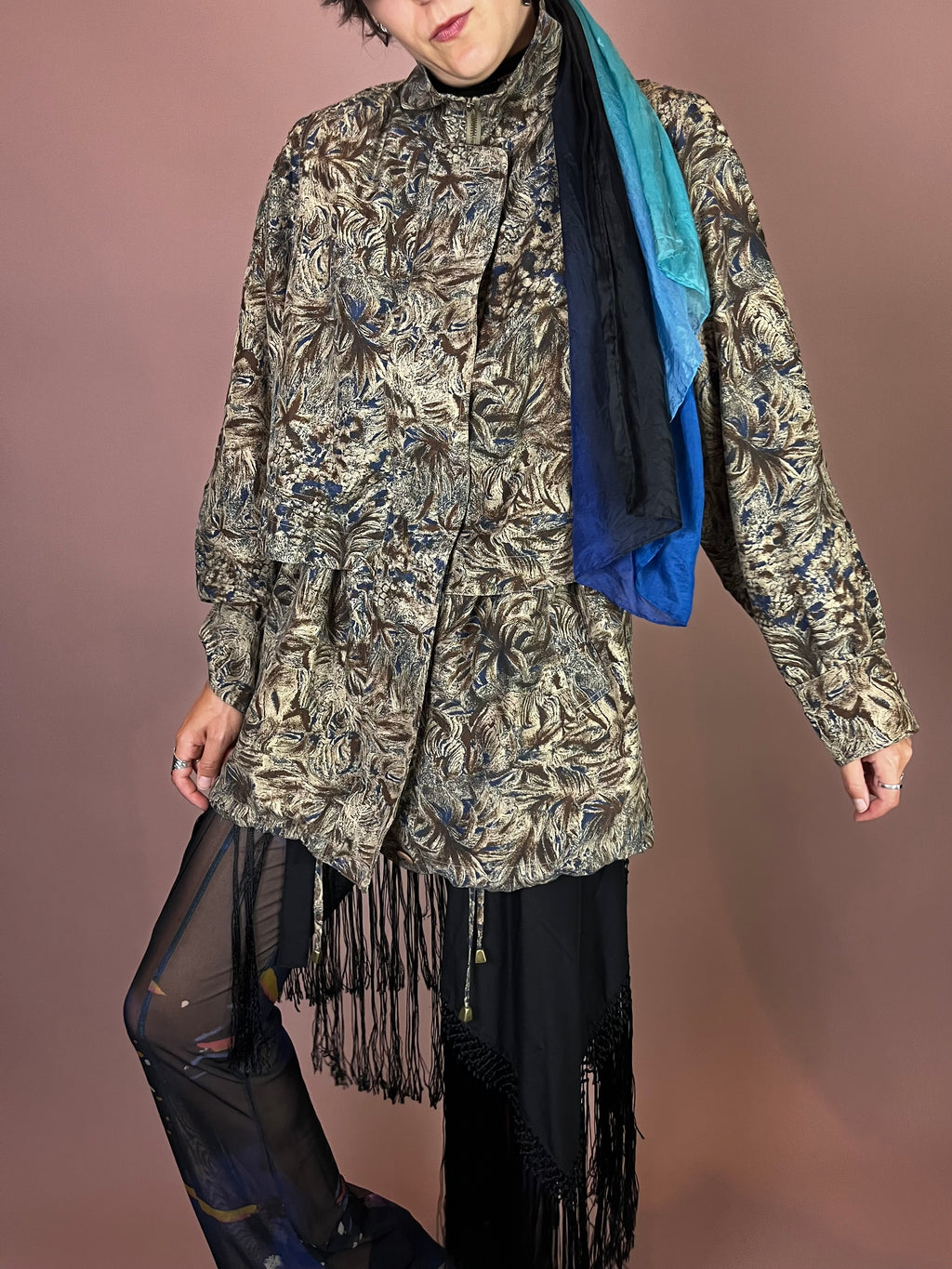 Seidenjacke Parkastyle Peter Hahn Gr. 44