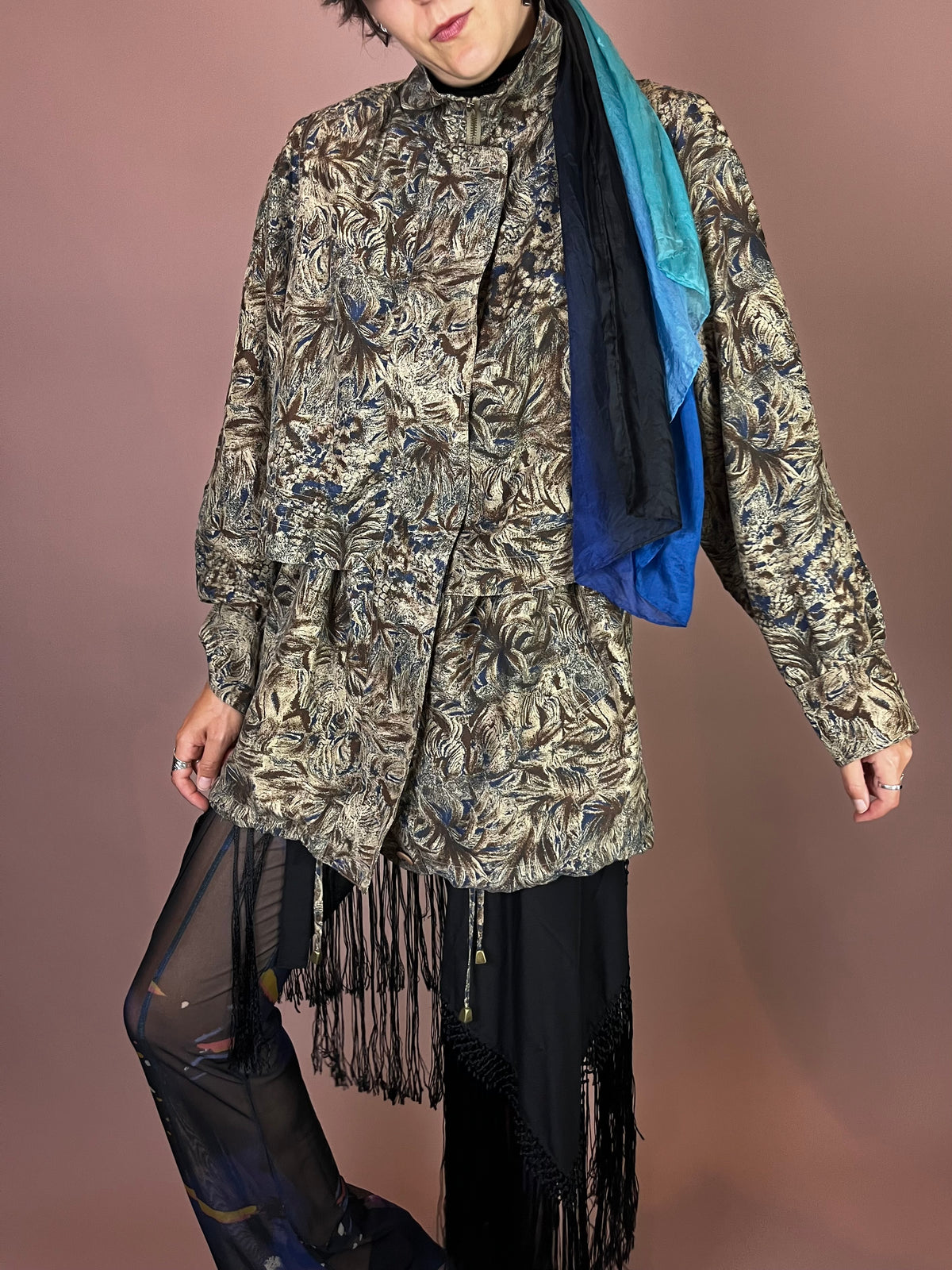Seidenjacke Parkastyle Peter Hahn Gr. 44