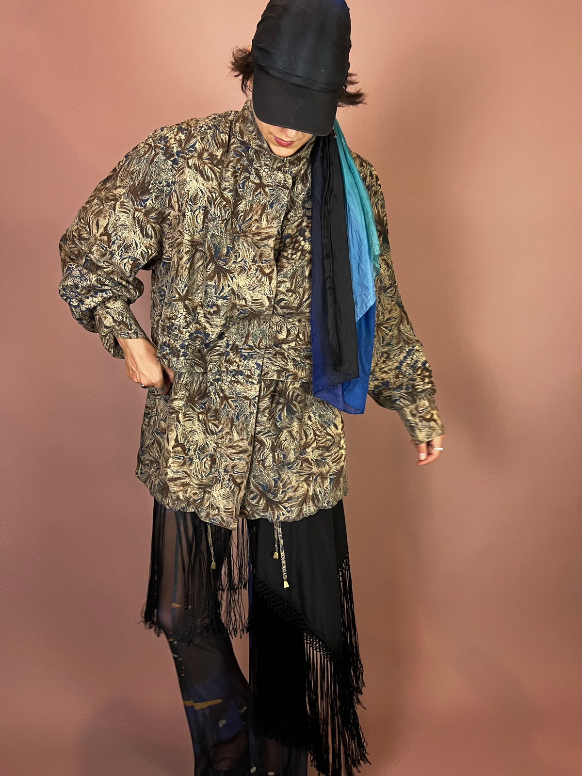 Seidenjacke Parkastyle Peter Hahn Gr. 44