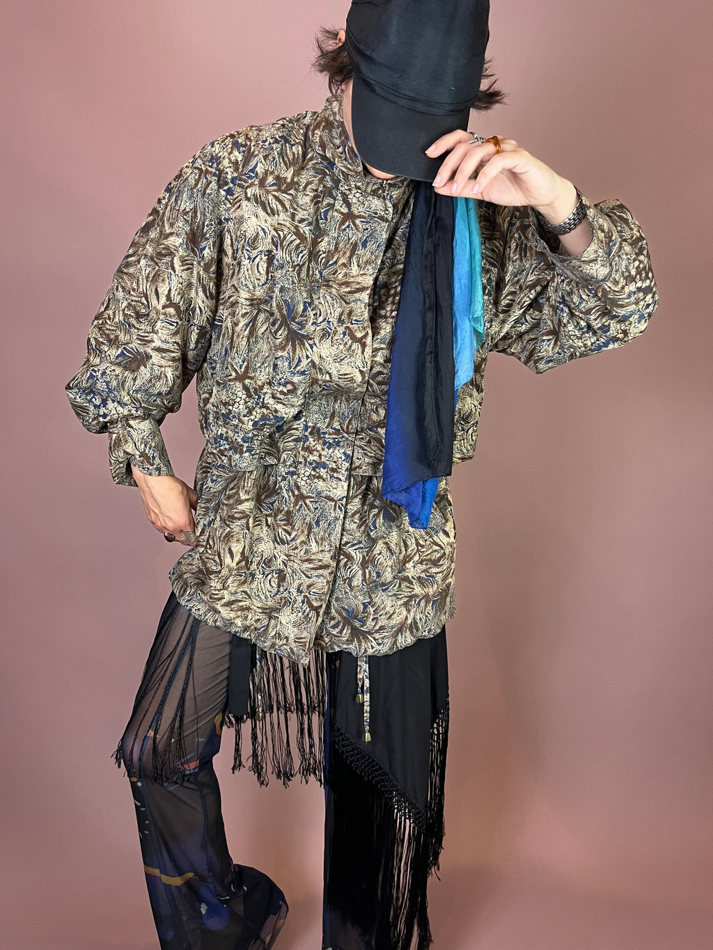 Seidenjacke Parkastyle Peter Hahn Gr. 44