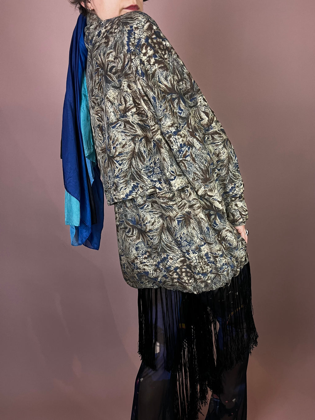 Seidenjacke Parkastyle Peter Hahn Gr. 44
