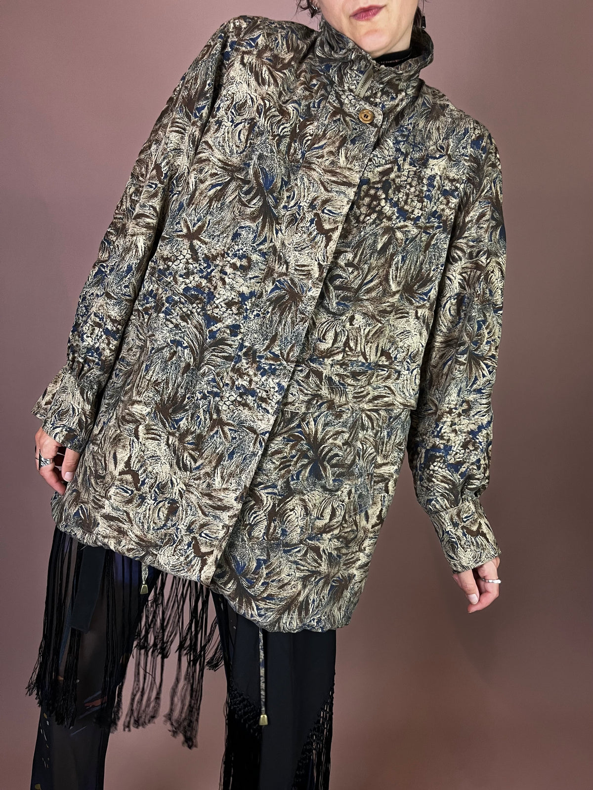 Seidenjacke Parkastyle Peter Hahn Gr. 44