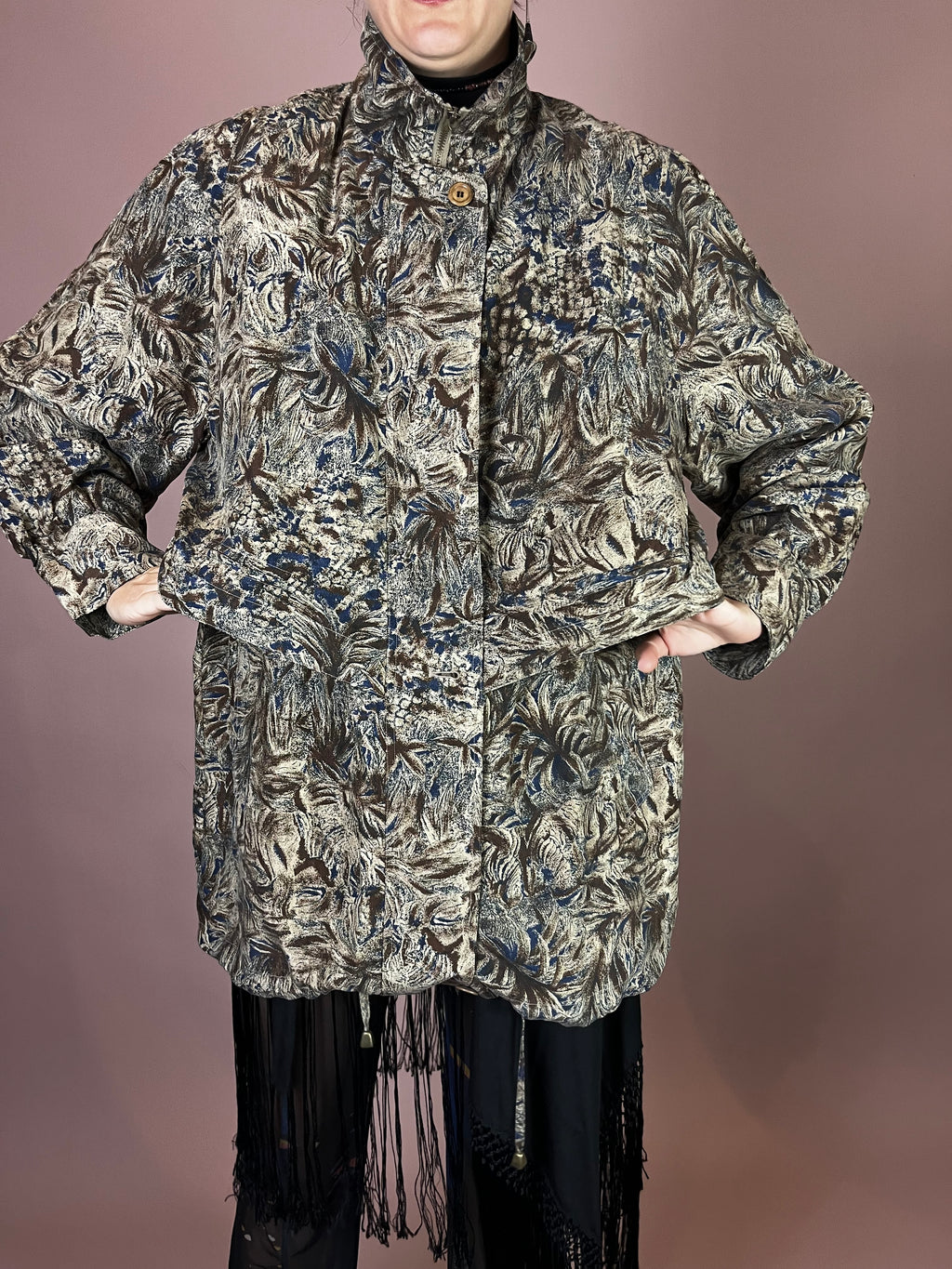 Seidenjacke Parkastyle Peter Hahn Gr. 44