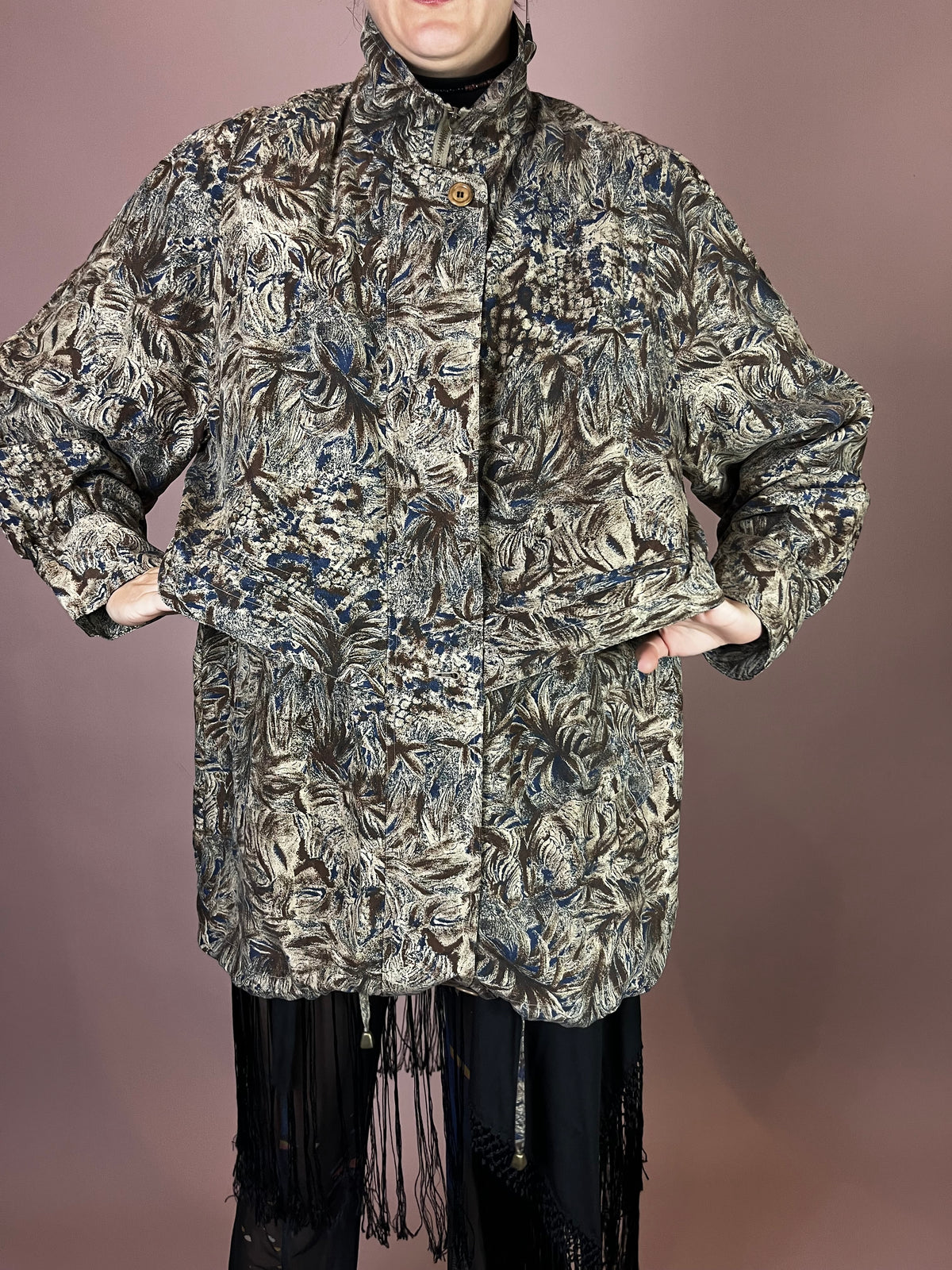 Seidenjacke Parkastyle Peter Hahn Gr. 44