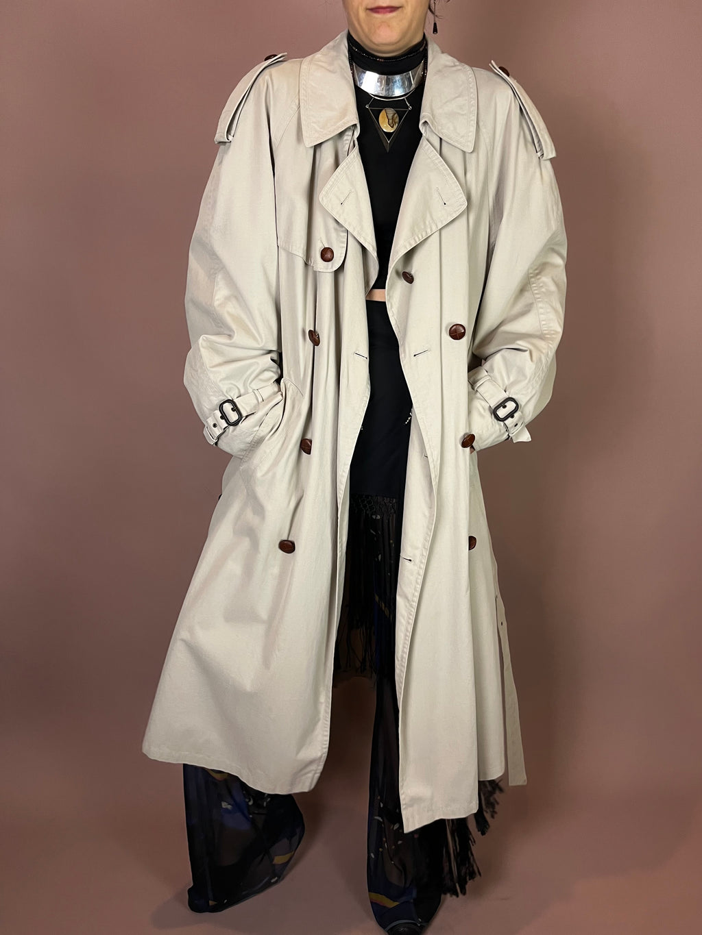 Trenchcoat Beige Klassisch Bugatti Gr. XL/XXL
