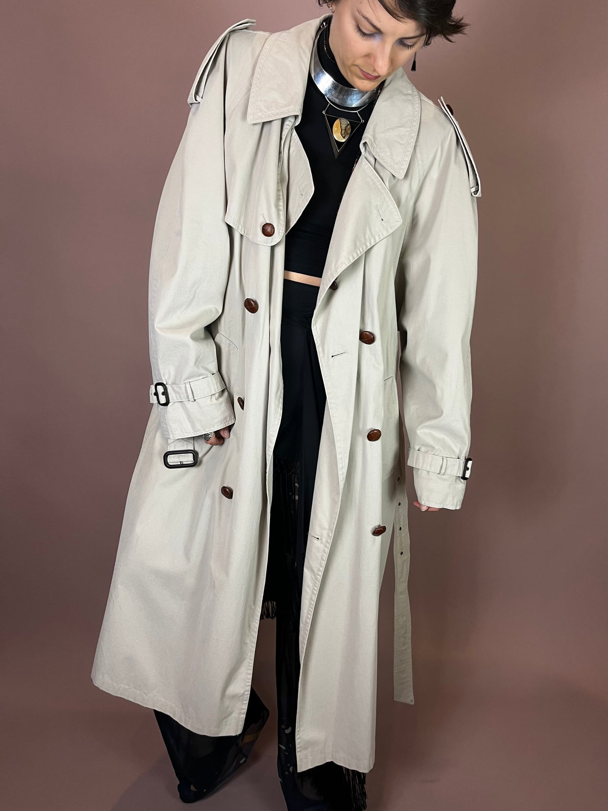 Trenchcoat Beige Klassisch Bugatti Gr. XL/XXL