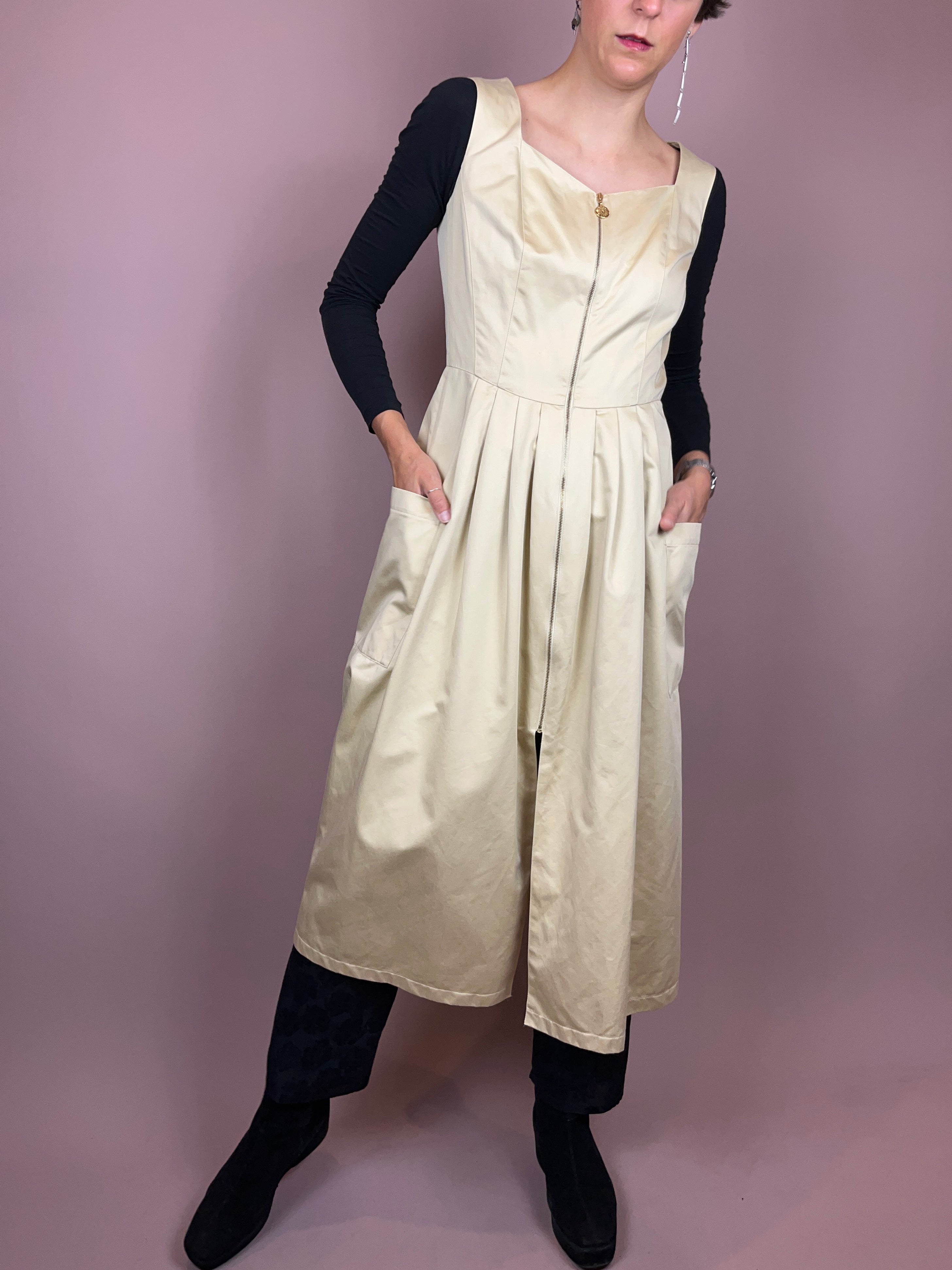 Dress Light Yellow Gr. 36