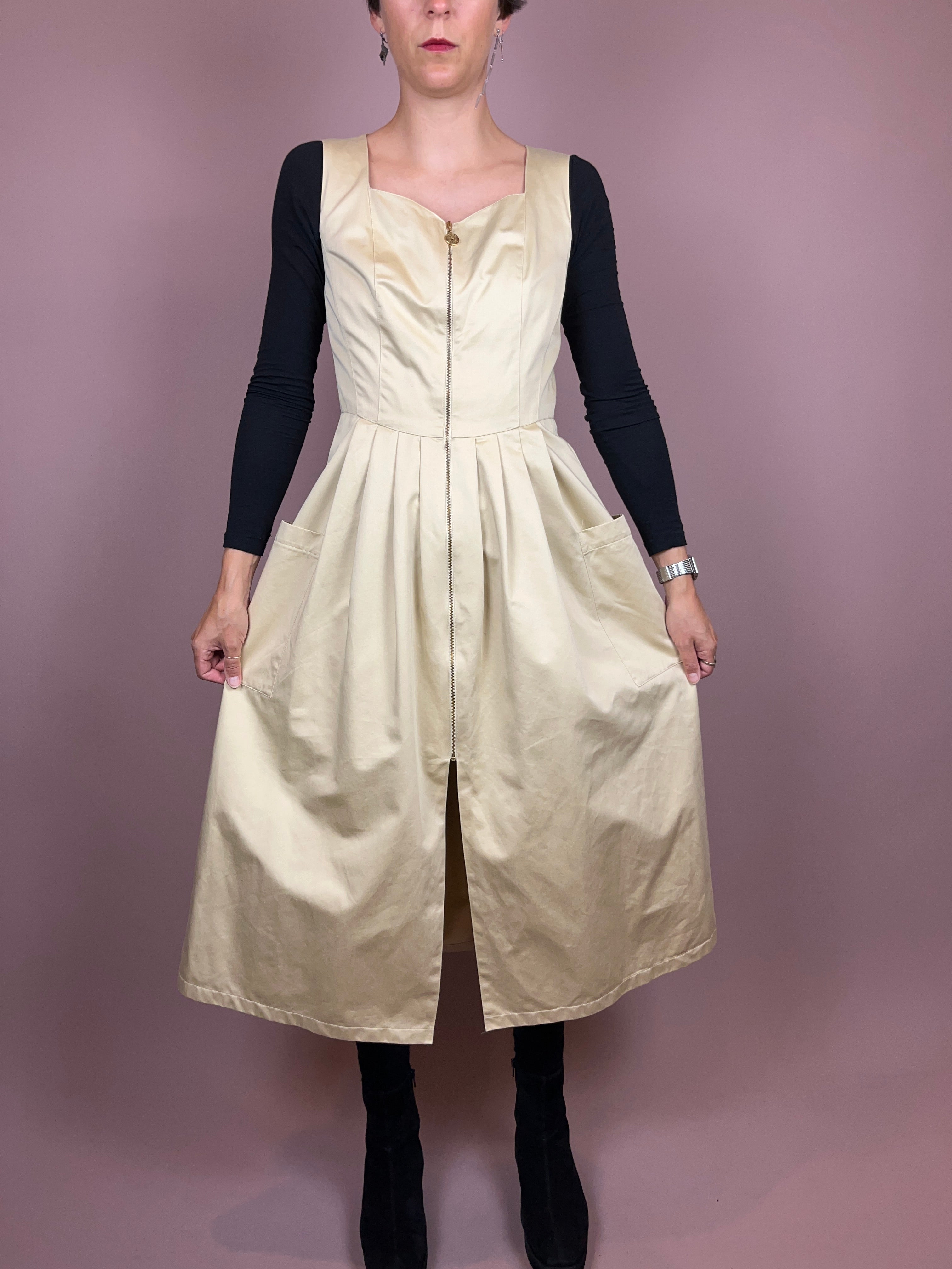 Dress Light Yellow Gr. 36