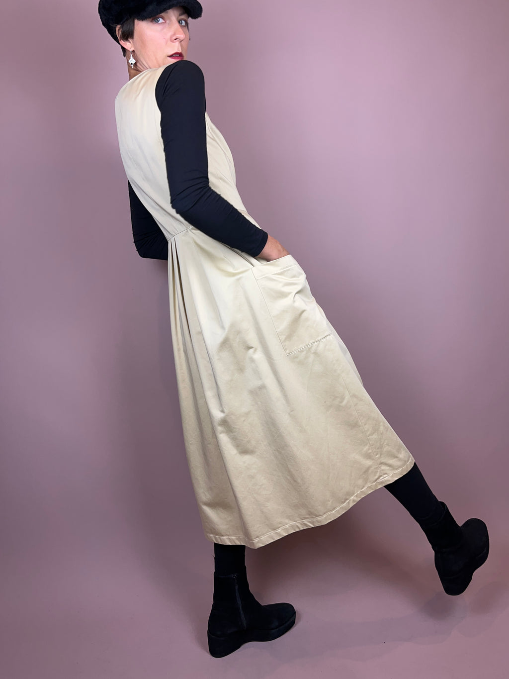 Dress Light Yellow Gr. 36