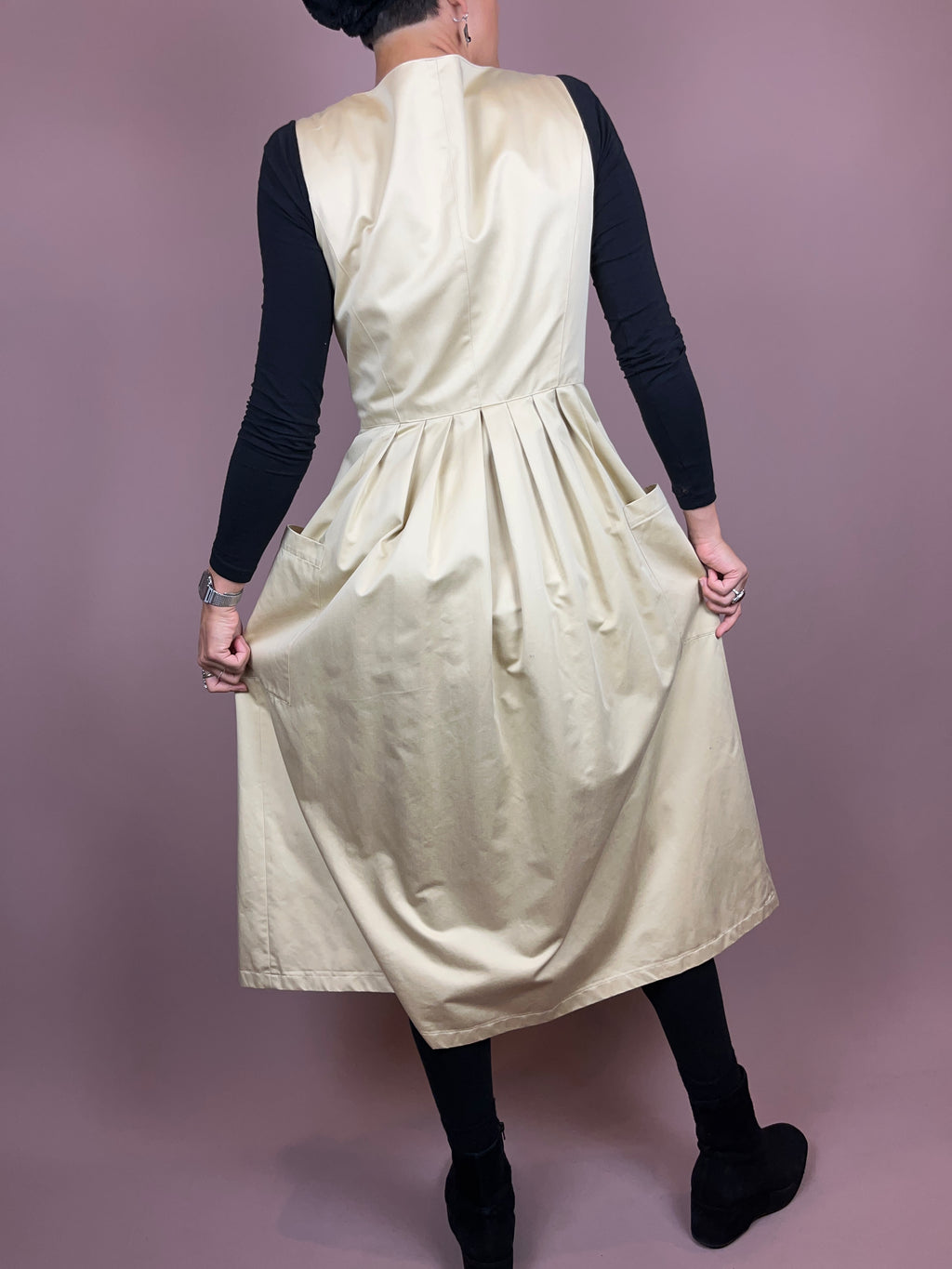 Dress Light Yellow Gr. 36