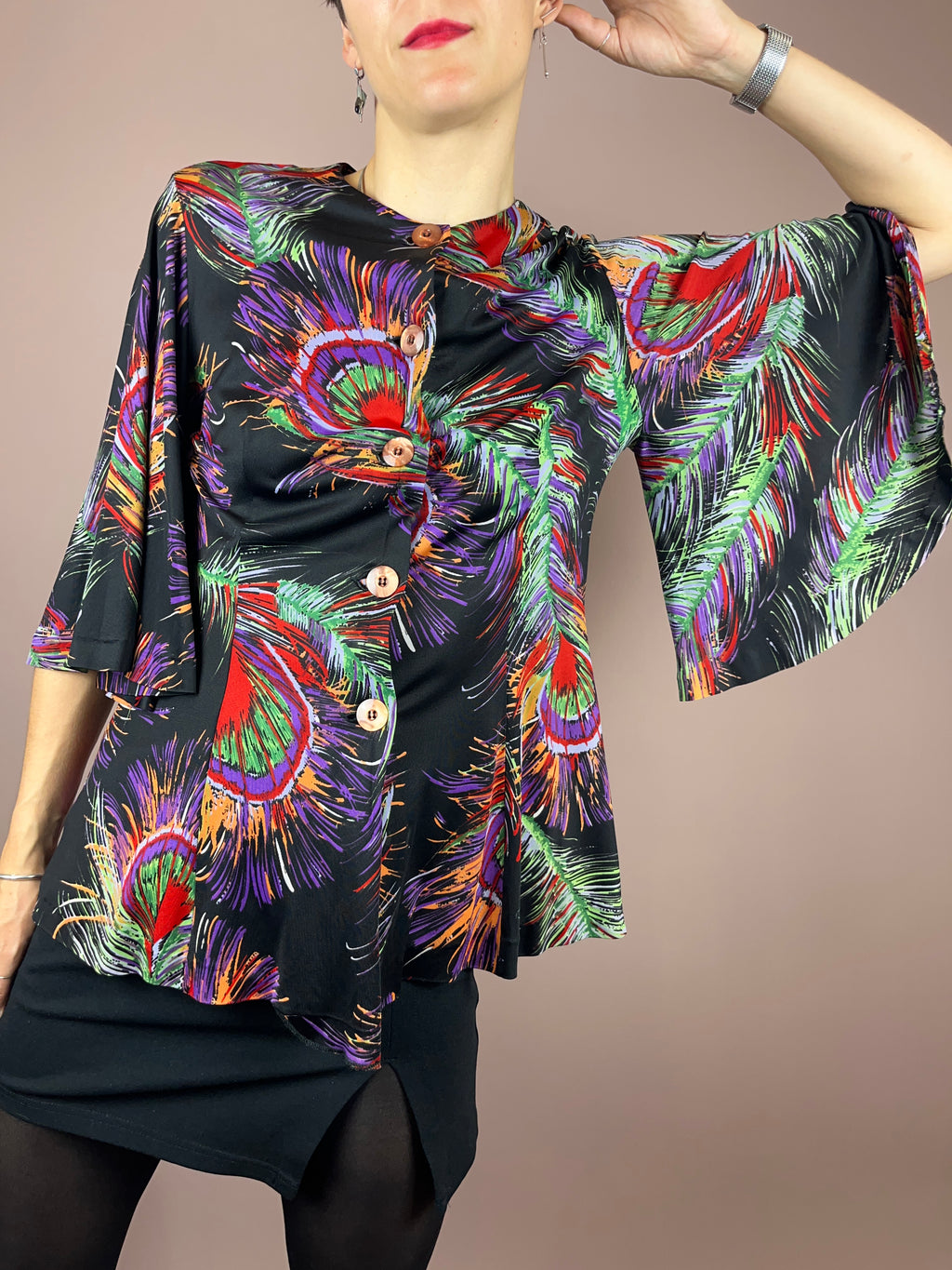 Blouse 70s Gr. 38/40