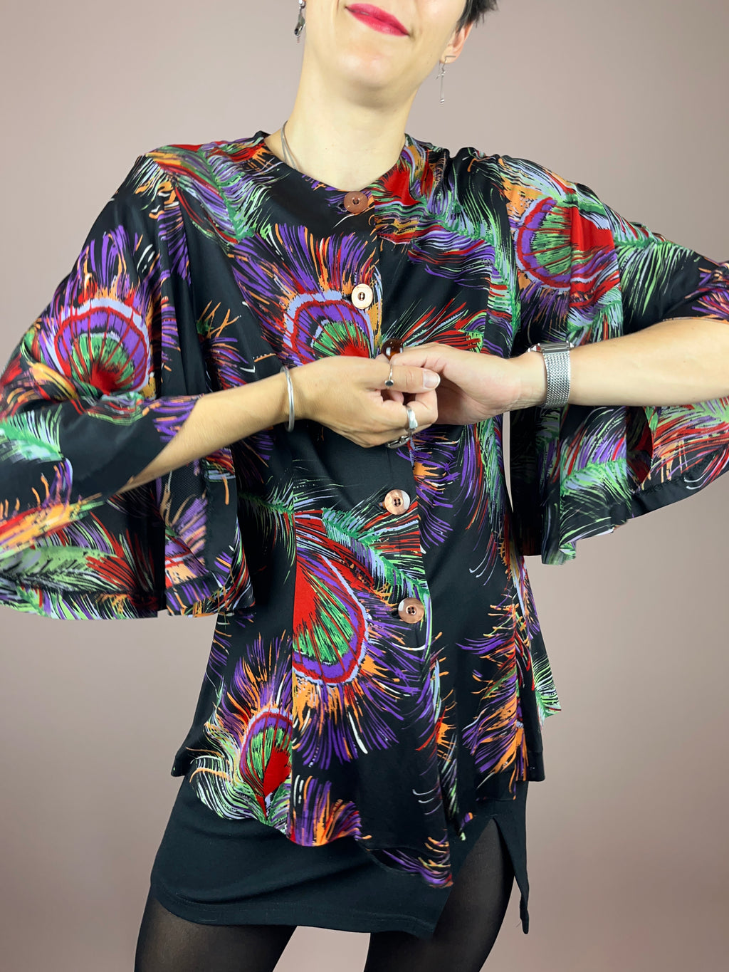 Blouse 70s Gr. 38/40