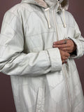 Leathercoat Hood Creme Soft Gr. 40