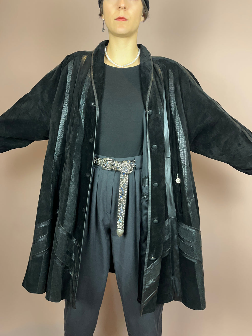 Dino´z Coat Leather Gr. 42