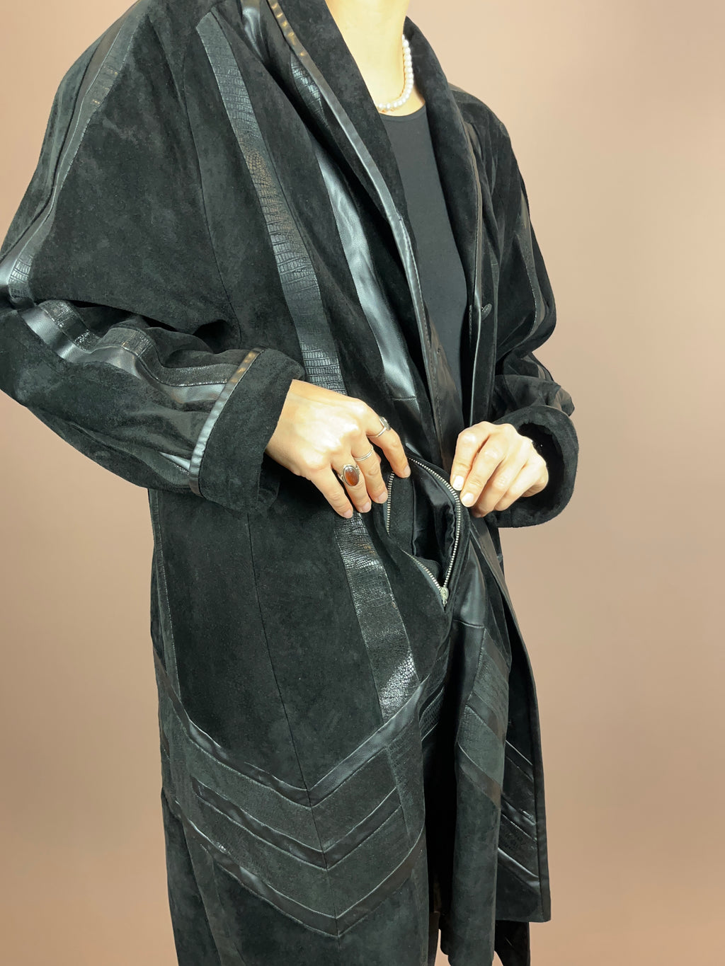 Dino´z Coat Leather Gr. 42