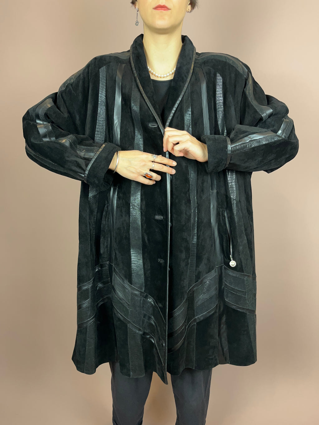 Dino´z Coat Leather Gr. 42