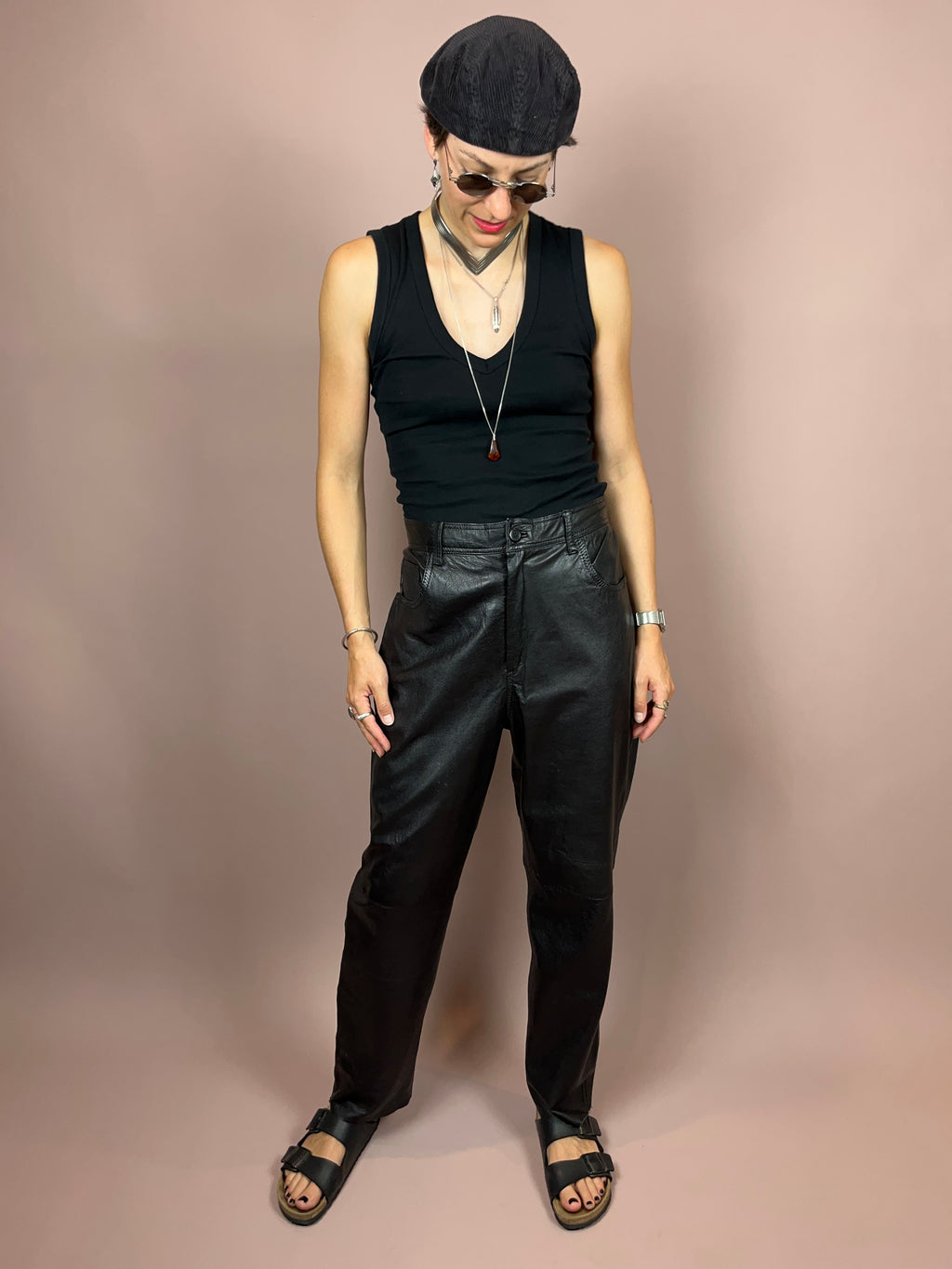 Leatherpants Black Gr. 40