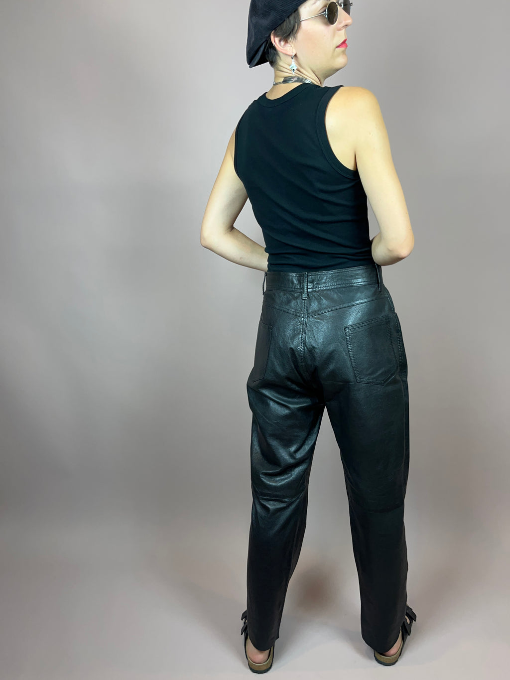 Leatherpants Black Gr. 40
