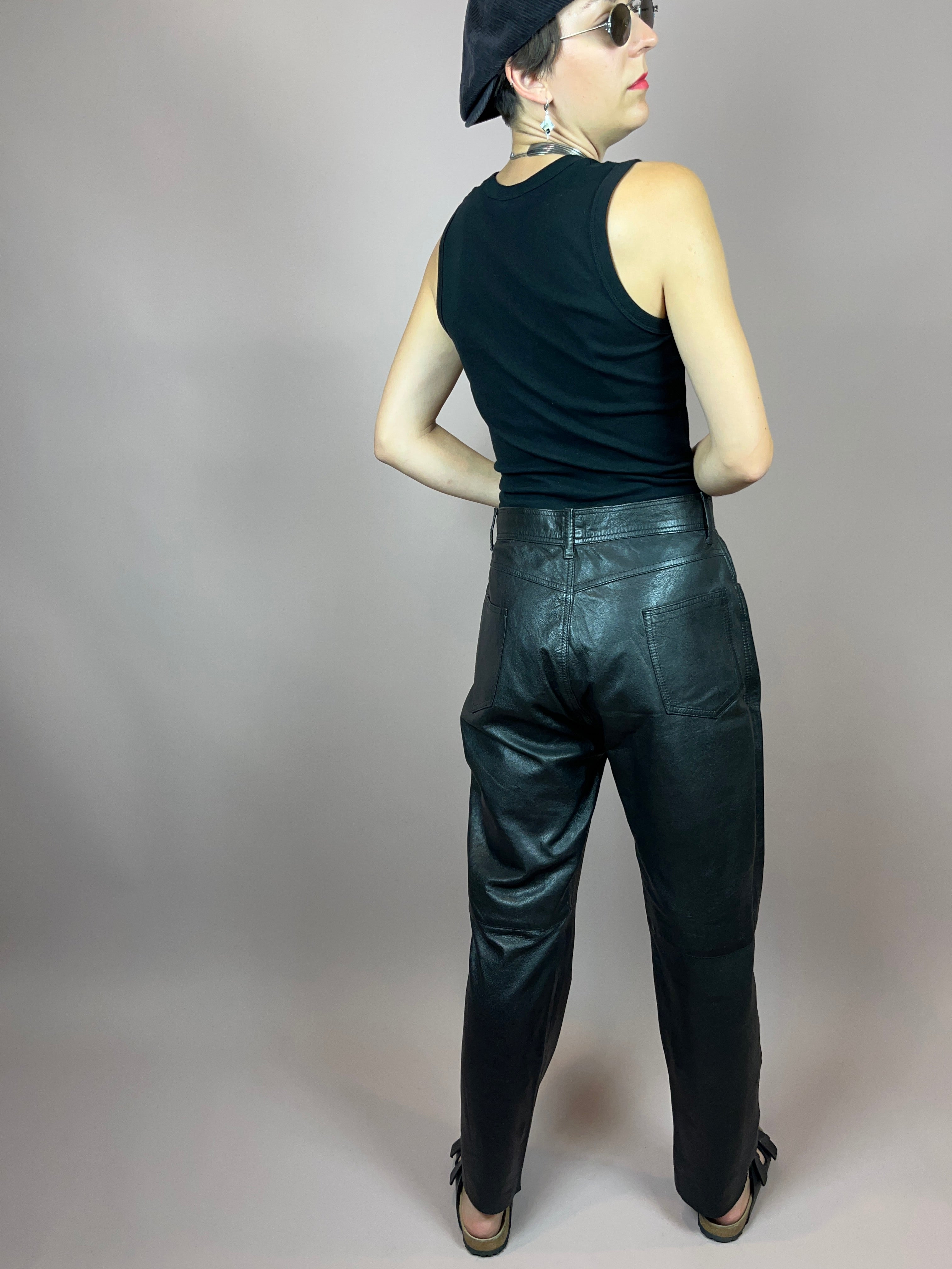 Leatherpants Black Gr. 40