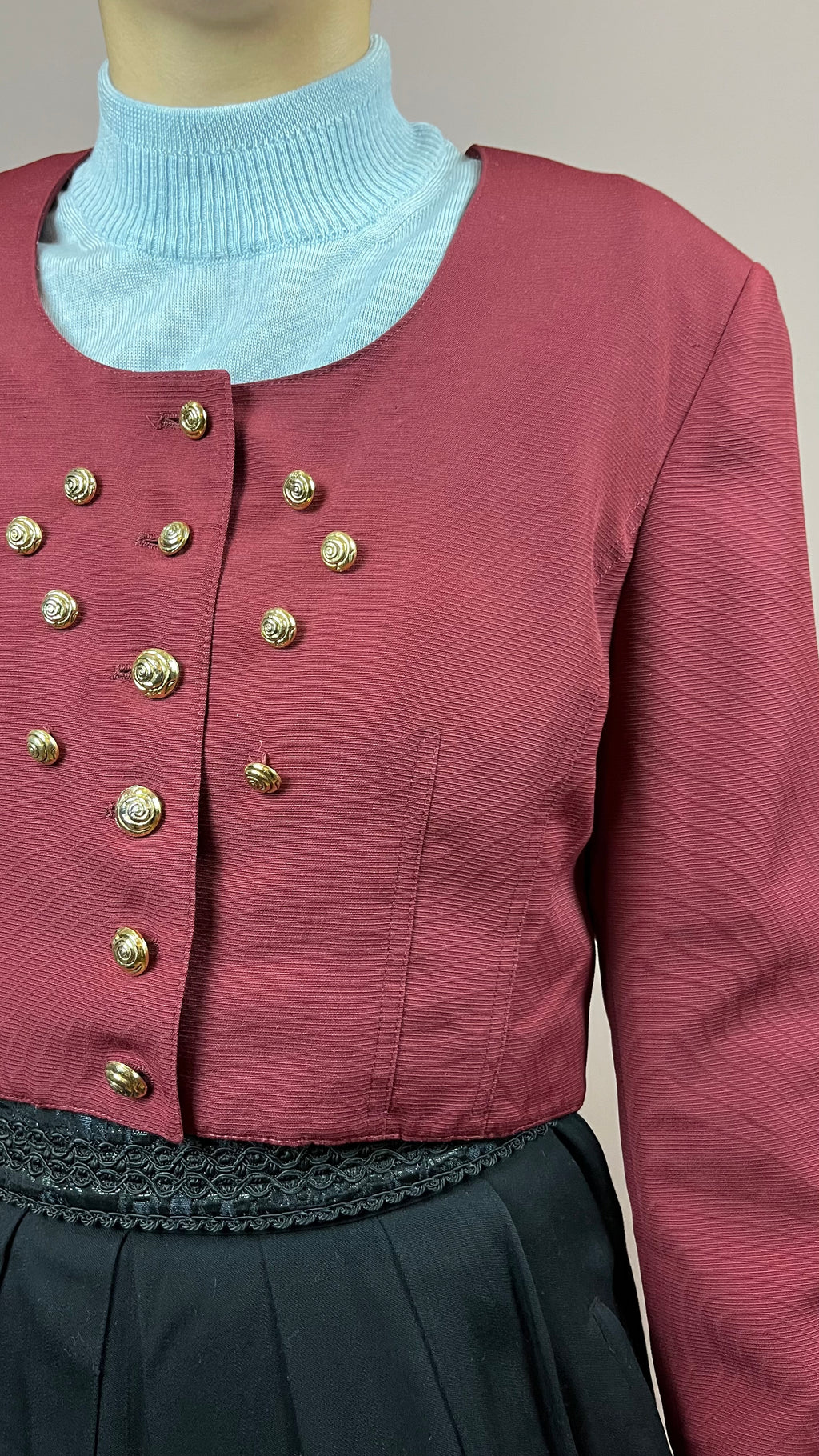Bolero Jacket Dark Red Gr. 40