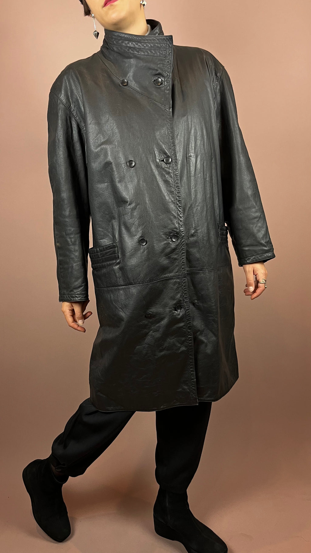 Leathercoat Black Gr. 38/40/42