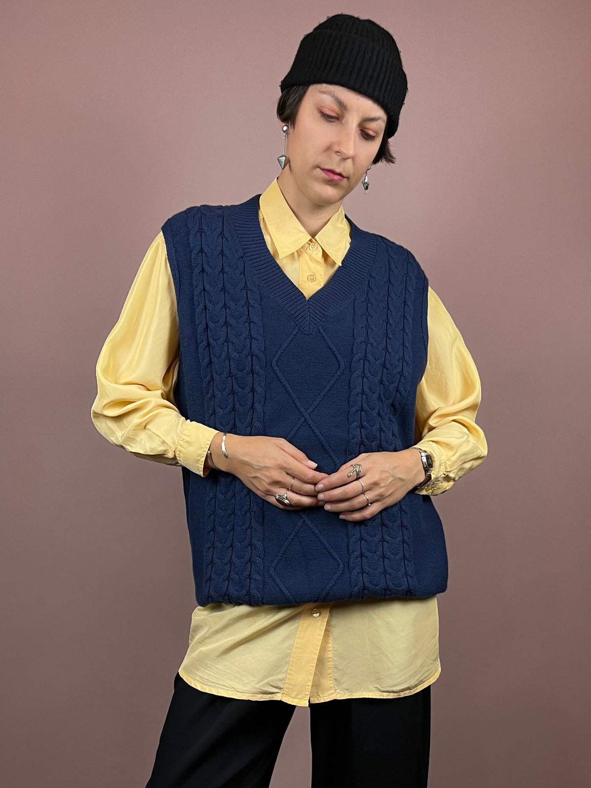 Pullunder Dark Blue Gr.M