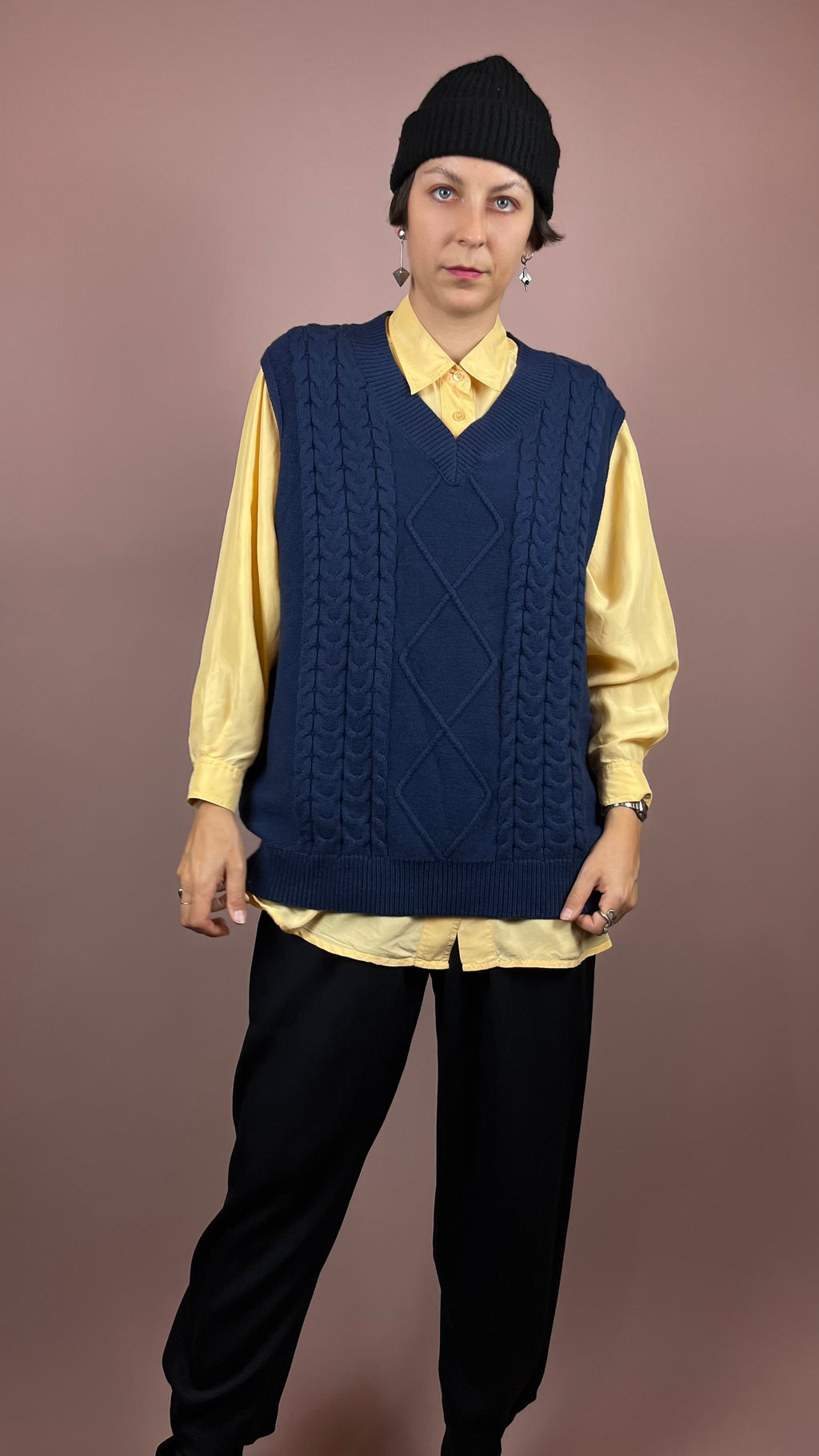 Pullunder Dark Blue Gr.M