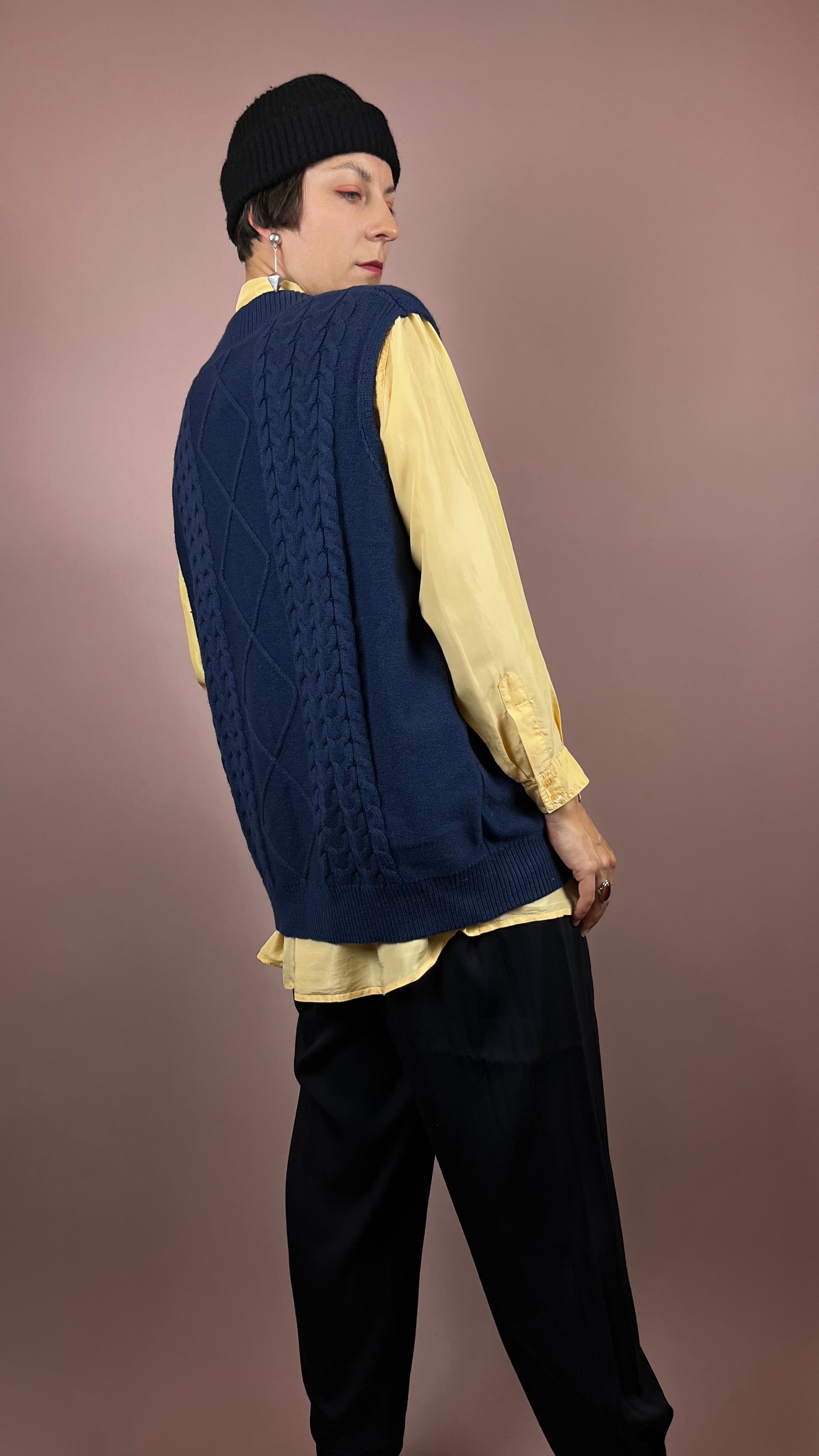 Pullunder Dark Blue Gr.M